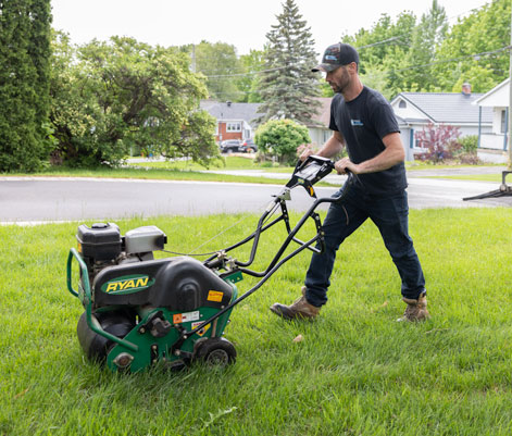 Company aeration lawn